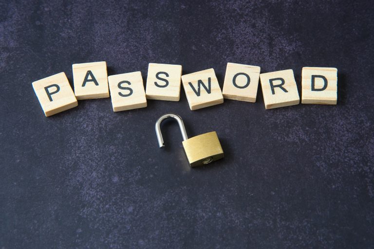Internet Network Security Concept. Cyber security. Password